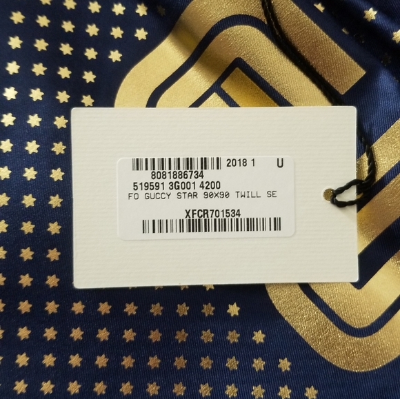 Gucci Silk Scarf New with tags & box! - Picture 5 of 7